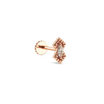 0.05 CT Pırlanta Piercing - 1