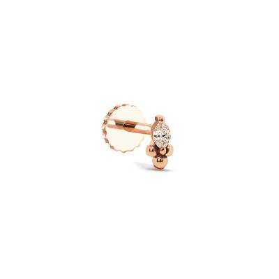 0.05 CT Pırlanta Piercing - 1