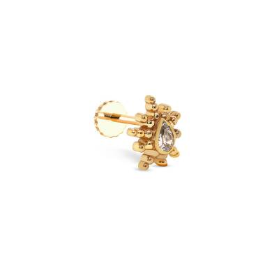 0.06 CT Pırlanta Piercing - 1