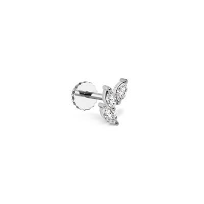 0.11 CT Pırlanta Piercing - 1