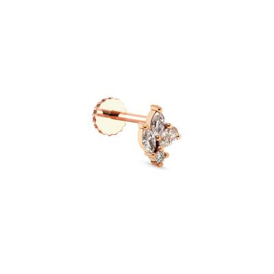 0.14 CT Pırlanta Piercing - 1