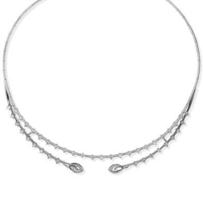 2.18 Karat Pırlanta Choker Kolye - 1